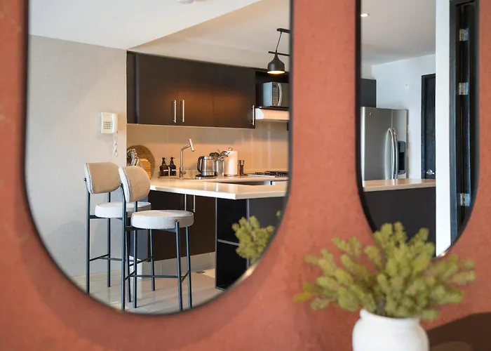 Apartment Designer 2br In Polanco Two King Beds With Pool & Gym