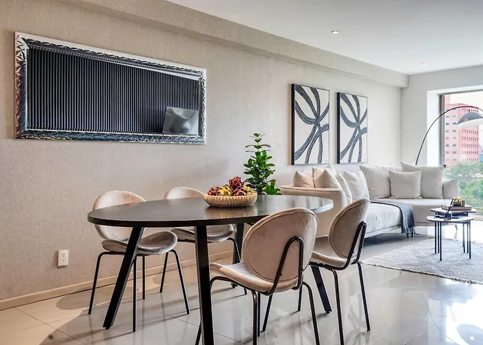Designer 2br In Polanco Two King Beds With Pool & Gym Apartment